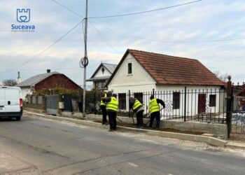 Lucrări de reabilitare a trotuarelor și a carosabilului pe strada Nicolae Labiș din Suceava