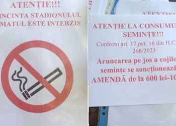 Fumatul pe stadionul ”Areni”, interzis. Cei care vor arunca pe jos cojile de semințe vor fi amendați
