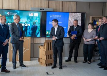 Gheorghe Șoldan, întîlnire cu ambasadorul Franței la ”Ambro” Suceava. Președintele Consiliului Județean i-a vorbit lui Nicolas Warnery despre proiectele de infrastructură aflate în derulare