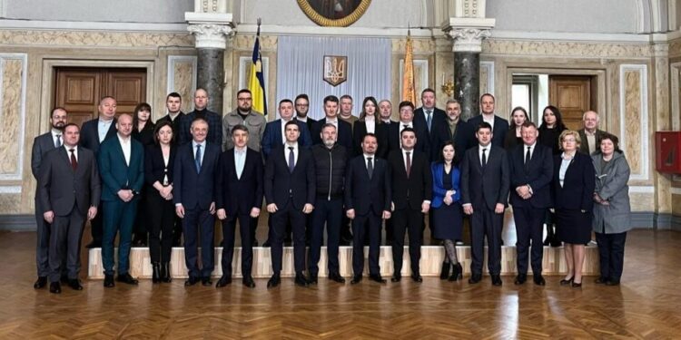 Gheorghe Șoldan, la Cernăuți, unde s-a discutat despre deschiderea unor noi puncte de trecere a frontierei – la Climăuți, Izvoarele Sucevei și Ulma