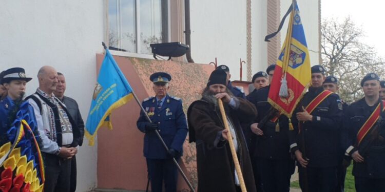 Veteran de război din Infanteria Jandarmeriei, condus pe ultimul drum la 102 ani. O strănepoată de-a lui Ștefan Țăranu a devenit jandarm