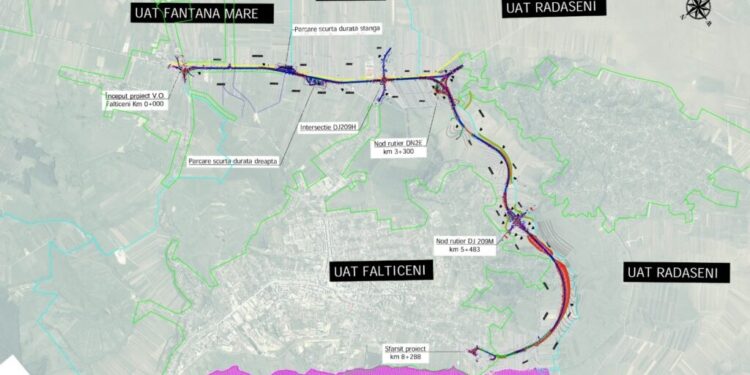 Aviz de siguranță rutieră din partea CNAIR, pentru viitoarea centură ocolitoare a Fălticenilor, care va avea 8,3 kilometri