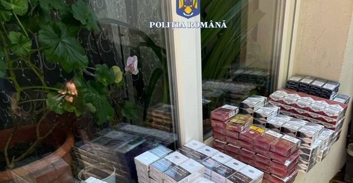 700 de pachete de țigări, confiscate. Un bărbat a fost arestat pentru 24 de ore, pentru contrabandă