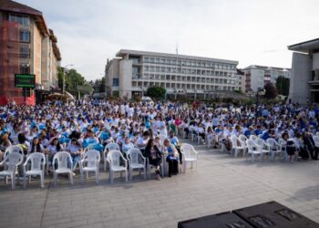 Gheorghe Șoldan, după marșul absolvenților USV: Cred cu tărie că viitorul Sucevei stă în tinerii care aleg să rămână aici sau să se întoarcă acasă (Foto)