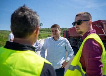 Drumul Satu Mare – Grănicești ar putea fi gata de asfaltat înainte de termenul stabilit, care este martie 2026 (Foto)