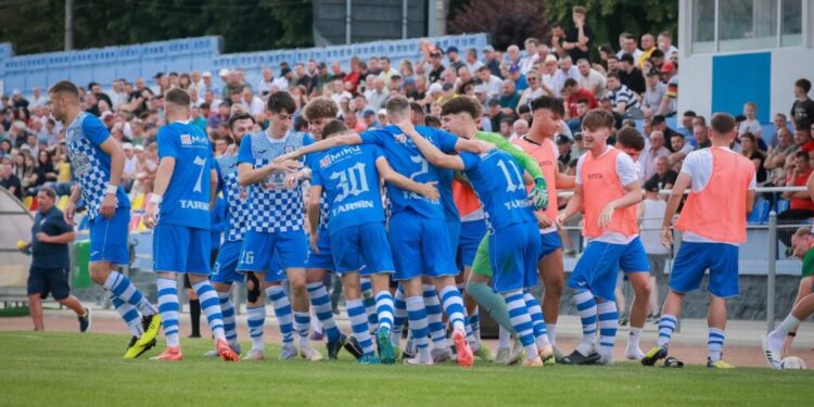 Cetatea 1932 Suceava, ca și promovată în Liga a III-a, după 6-0 cu A.S. Bârsănești