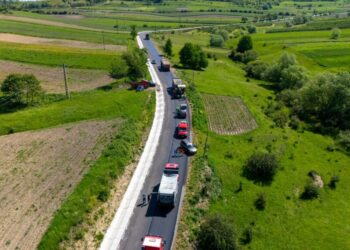Drumul Satu Mare – Grănicești ar putea fi gata de asfaltat înainte de termenul stabilit, care este martie 2026 (Foto)