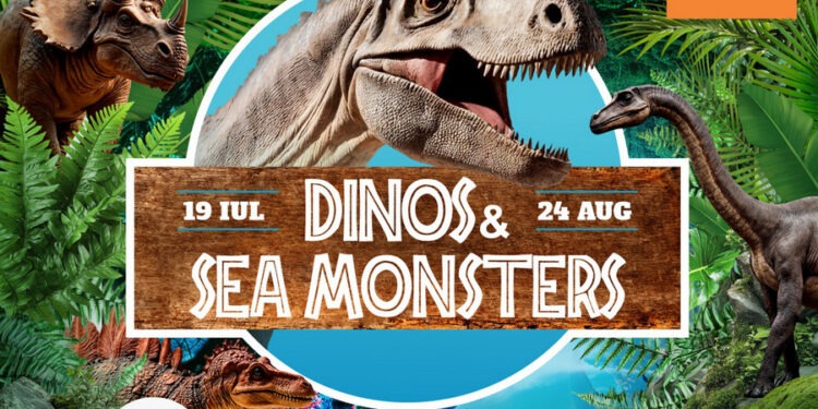 Călătorie în timp, la Iulius Mall Suceava. Descoperă expoziția de animale marine gigant și dinozauri animatronici!
