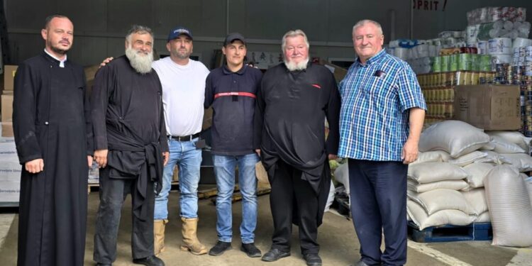 Alimente, cereale, materiale de construcții și bani, din partea comunei Cornu Luncii pentru Broșteni