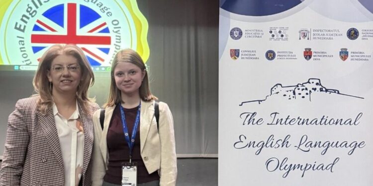 Diana Clepș, de la Colegiul Național „Petru Rareș” Suceava, reprezintă România la Olimpiada Internațională de Engleză