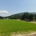 Teren de antrenament pentru fotbal și rugby, în Parcul Ariniș din Gura Humorului