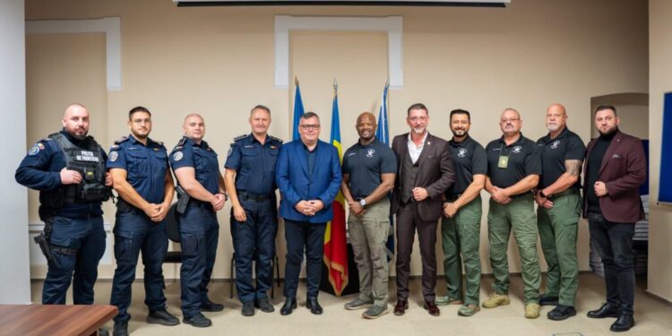 Șerifi americani, în vizită la Prefectura Suceava. Discuții despre combaterea traficului de ființe umane, a traficului de arme și droguri, și a tuturor formelor de criminalitate transfrontalieră