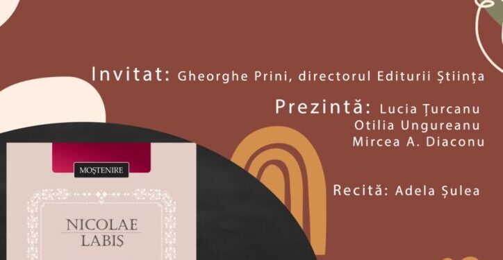 Volumul ”Nicolae Labiș. Opere”, apărut la Editura Știința din Chișinău, va fi lansat la Biblioteca USV