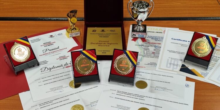 Universitatea suceveană, 10 distincții la Pro Invent. Participanții din țară și străinătate au prezentat 350 de invenții și inovații