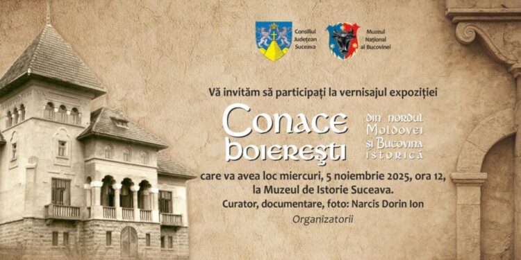 Expoziția ”Conace și case boierești din Nordul Moldovei și Bucovina”, de săptămîna viitoare, la Suceava. Emil Ursu: Nobilimea din Bucovina nu era neapărat toată românească. Toți, însă, au lăsat urme materiale, care astăzi se păstrează parțial. Este un patrimoniu care moare…