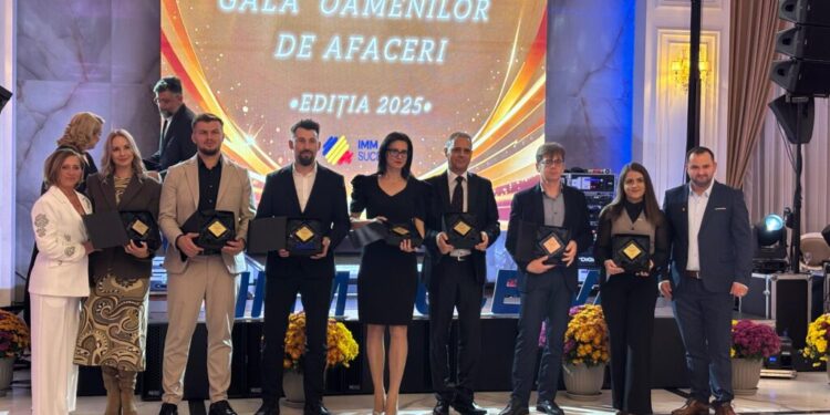 Gala Oamenilor de Afaceri Suceava, premii pentru 30 de ani de activitate și premii de excelență