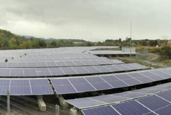 Parc fotovoltaic al SALROM, construit la Pârteștii de Jos. Investiția reprezintă un pas important pentru a crește autonomia energetică a Sucursalei Cacica, unul dintre cele mai energofage puncte de producție