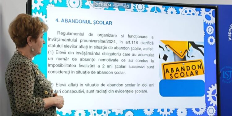 IȘJ Suceava. Inspectori și directori, în comisia care va monitoriza lunar fenomenul abandonului școlar