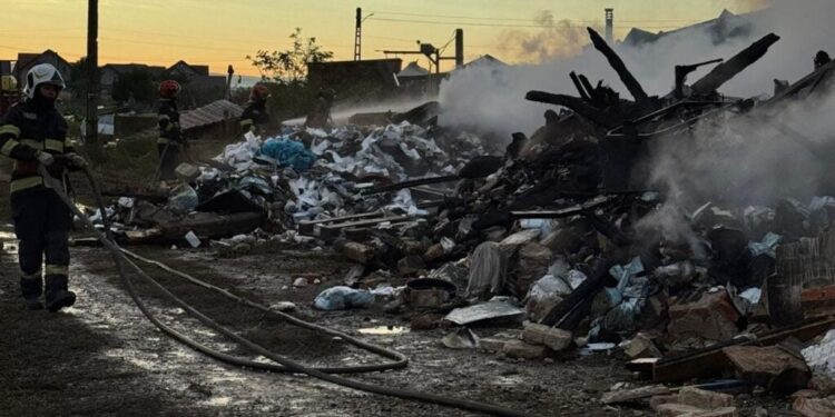 Un bărbat din Dumbrăveni a fost arestat pentru producerea de incendii. Valoarea pagubelor, 2 milioane de euro