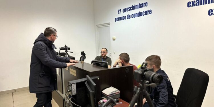 Prefectul de Suceava, acțiune de monitorizare a activității Serviciului Public Comunitar Regim Permise de Conducere și Înmatriculare a Vehiculelor