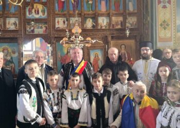 Silvestru Ailenei, din Brăiești, 100 de ani de viață. Acesta a avut parte de o slujbă de mulțumire, de un spectacol și de diplome