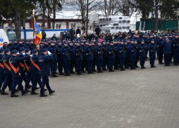 Noi subofițeri au depus jurămîntul militar în ”cel mai modern sediu de jandarmerie la nivel național”