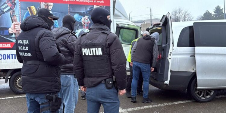 Flagrant în Suceava. Un kilogram de cocaină confiscat, cinci dealeri săltați de polițiști
