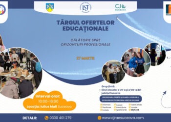 41 de licee din Suceava participă la Târgul Ofertelor Educaționale de la Iulius Mall