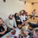Iahnie de fasole, ciuperci pane, drob de post, vinete și ciorbă de pleurotus, plăcinte, cornulețe și colțunași, la Festivalul Produselor Tradiționale de Post de la Adîncata. 30 de gospodine au oferit preparatele (Foto)