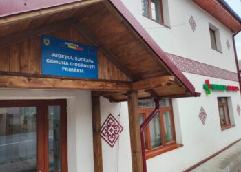 Primărie cu farmacie, la Ciocănești. 10 angajați sînt la Primărie, cu tot cu primar și viceprimar