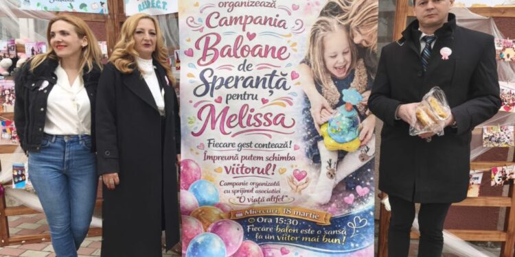 Campanie umanitară în sprijinul Melissei, fetița de 8 ani care are nevoie de un tratament în Elveția