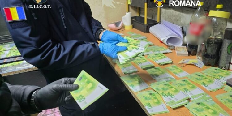 Trei suceveni, reținuți în dosarul fabricii de euro falși de la Burla