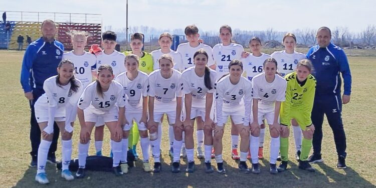 Echipa de fotbal feminin a universității sucevene, pe primul loc, după victoria din deplasare cu Chindia Tîrgoviște