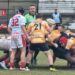 Două eseuri înscrise de rugbyștii humoreni în primul meci din prima ligă a României, însă diferența de valoare comparativ cu Dinamo București s-a dovedit a fi foarte mare
