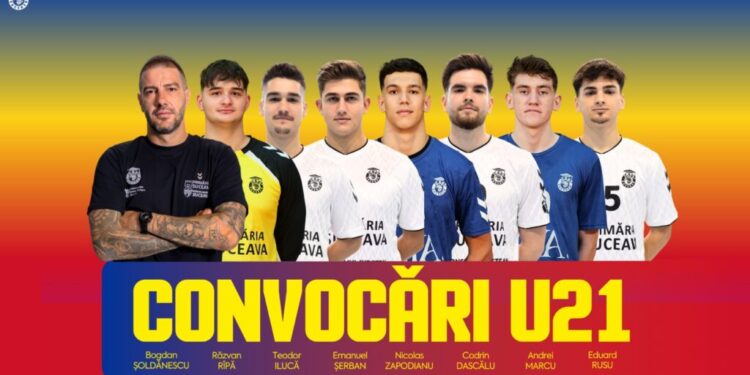 Antrenorul Bogdan Șoldănescu și 7 handbaliști suceveni, la Naționala de tineret, în stagiu de pregătire înainte de European