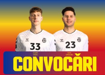 Doi handbaliști de la CSU Suceava, la Naționala mare. România se pregătește pentru dubla manșă cu Turcia din calificările pentru Mondial