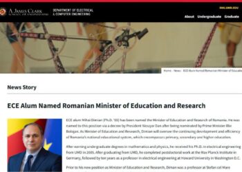 Suceveanul Mihai Dimian, ministrul Educației, cuvinte de apreciere din partea fostului său conducător de doctorat din SUA, jigniri din partea comentatorilor de ocazie din România