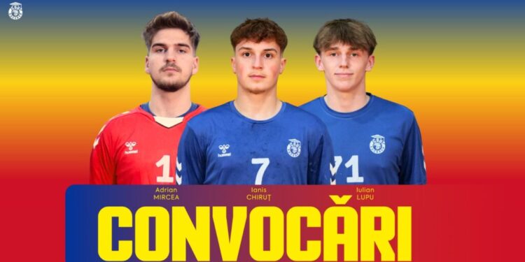 Trei handbaliști de la CSU Suceava pregătiți de Vasile Boca, la Naționala de juniori