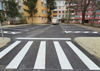 11 garaje demolate și 41 de locuri de parcare amenajate, în zona fostului restaurant ”Național” din centrul Sucevei