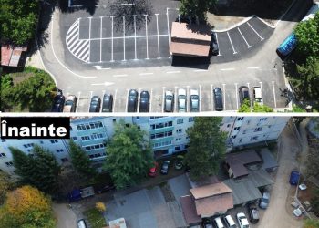 Primăria Suceava continuă demolarea garajelor dintre blocuri. Pe strada Oituz, 22 de garaje au fost înlocuite cu 43 de locuri de parcare