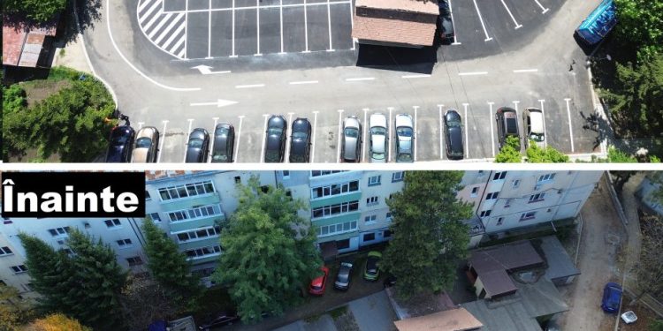 Primăria Suceava continuă demolarea garajelor dintre blocuri. Pe strada Oituz, 22 de garaje au fost înlocuite cu 43 de locuri de parcare