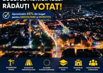 Rădăuțiul își concentrează bugetul pe investiții: aproximativ 65% din fonduri merg către dezvoltare. Primarul Bogdan Loghin: Direcția bugetului este clar orientată spre modernizarea orașului (FOTO)