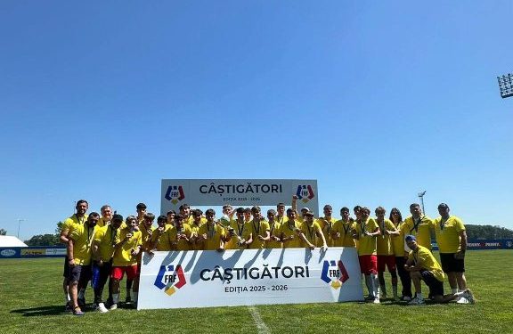 Ciprian Anton, după ce LPS Suceava a cîștigat Cupa României U17: Performanță istorică pentru fotbalul sucevean