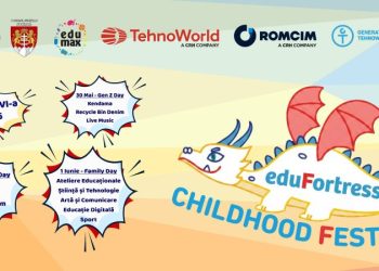 Trei zile de distracție la Iulius Mall Suceava: concurs de kendama, ateliere creative, concerte și filme pentru întreaga familie, la EduFortress Childhood Festival