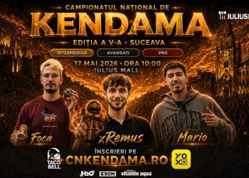 A cincea etapă a Campionatului Național de Kendama se joacă la Iulius Mall Suceava, în acest weekend