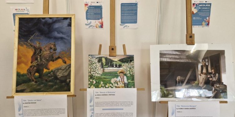 Expoziție de artă NEOLAiA, la USV. Expoziția este deschisă pînă pe 29 mai