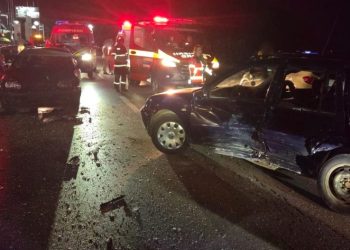 Un bărbat și o femeie, la spital, după un accident produs pe bulevardul Sofia Vicoveanca