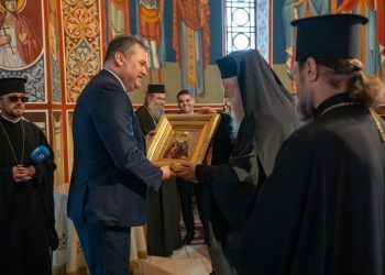 Ministrul Cseke Attila, la Mănăstirea Sfîntul Ioan cel Nou de la Suceava, unde au loc lucrări de restaurare și reabilitare (Foto)