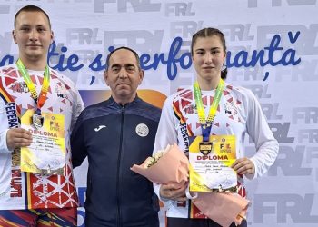 LPS Suceava, două medalii de aur la Campionatele Naționale de lupte greco-romane, prin Maria-Ioana Romega și Robert George Muntean