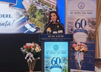 700 de invitați, la evenimentul dedicat împlinirii a 60 de la înființarea spitalului sucevean. Managerul Larisa Blanari: Împlinim 60 de ani cu recunoștință față de pacienți și de toți profesioniștii care au construit, zi de zi, încrederea în spitalul nostru